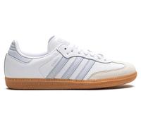 adidas Originals Samba OG - Tenis para mujer, Blanco Halo Blue Gum, 40 EU