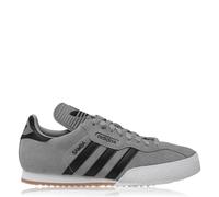 adidas Originals Samba Suede - Zapatillas deportivas para hombre, color gris/negro, talla 7, gris/negro, 40 2/3 EU
