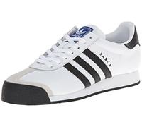 adidas Originals Samoa Retro Sneaker Running Shoe, White/Black, Men's 11.5 Medium