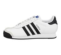 adidas Originals Samoa Retro Sneaker Running Shoe, White/Black, Men's 9.5, Women's 10.5 Medium