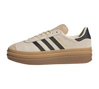 ADIDAS ORIGINALS Sandalias de dedo 'Gazelle Bold Latte' oro / negro / blanco lana 40 oro / negro / blanco lana