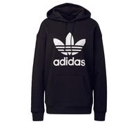 ADIDAS ORIGINALS Sudadera 'Adicolor Trefoil' negro / blanco, Talla S