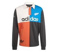 ADIDAS ORIGINALS Sudadera 'Adidas Originals & All Blacks Heritage' azul oscuro / gris basalto / naranja / blanco S azul oscuro / gris basalto / naranja / blanco