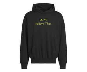 ADIDAS ORIGINALS Sudadera 'Anthony Edwards Believe That' lima / negro XS lima / negro
