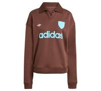 ADIDAS ORIGINALS Sudadera azul / marrón / blanco 5XL-6XL azul / marrón / blanco