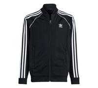 ADIDAS ORIGINALS Sudadera con cremallera 'Adicolor' negro / blanco 128xTallas normales negro / blanco