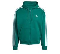 ADIDAS ORIGINALS Sudadera con cremallera 'Adicolor Spacer' esmeralda / blanco M esmeralda / blanco