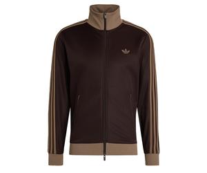 ADIDAS ORIGINALS Sudadera con cremallera 'Classic' chocolate / marrón claro LxTallas normales EUR