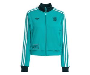 ADIDAS ORIGINALS Sudadera con cremallera deportiva 'FC Liverpool Terrace Icons' turquesa / negro / blanco MxTallas normales turquesa / negro / blanco
