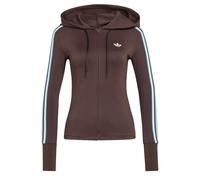 ADIDAS ORIGINALS Sudadera con cremallera deportiva 'Trefoil' chocolate / blanco XLxTallas normales chocolate / blanco