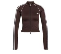 ADIDAS ORIGINALS Sudadera con cremallera 'Essentials' kitt / chocolate / blanco XLxTallas normales EUR