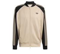 ADIDAS ORIGINALS Sudadera con cremallera 'LOOSE MESH TRACK' beige / negro / blanco lana XSxTallas normales beige / negro / blanco lana