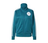 ADIDAS ORIGINALS Sudadera con cremallera petróleo / blanco S petróleo / blanco