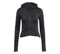 ADIDAS ORIGINALS Sudadera con cremallera 'Ruched Track' negro XL-XXLxTallas normales negro