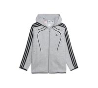 ADIDAS ORIGINALS Sudadera con cremallera 'SPACER' gris moteado / negro 164 gris moteado / negro