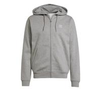 ADIDAS ORIGINALS Sudadera con cremallera 'Trefoil Essentials' gris moteado / blanco S gris moteado / blanco