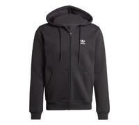 ADIDAS ORIGINALS Sudadera con cremallera 'Trefoil Essentials' negro / blanco XL negro / blanco
