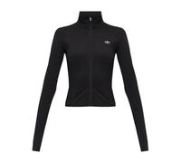 Adidas Originals - Sudadera con cremallera y logo - Sweatshirts & Hoodies - Mujer - Negro - XS -