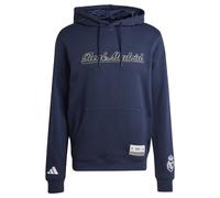 ADIDAS ORIGINALS Sudadera 'Real Madrid US Pack' beige / navy / blanco L beige / navy / blanco