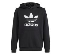 ADIDAS ORIGINALS Sudadera 'Trefoil' negro / blanco Infantil ADIDAS ORIGINALS 128 negro / blanco