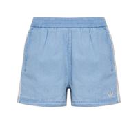 Adidas Originals - Summer Glow Denim Shorts - Shorts - Mujer - Azul - 2XS -