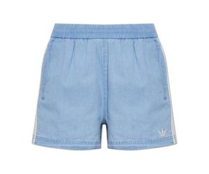Adidas Originals - Summer Glow Denim Shorts - Shorts - Mujer - Azul - XS -