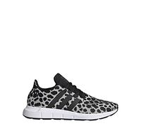 adidas Originals Swift Run, Zapatillas de Gimnasio Mujer, Blanco Negro Carbono, 36 2/3 EU