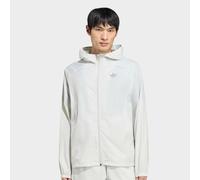 adidas Originals Tech Trefoil Essentials Hooded Full Zip Track Top gris S