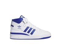 adidas Originals Tenis Forum Mid para hombre, FTWWHT/ROYBLU/FTWWHT, 10 UK