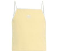 ADIDAS ORIGINALS Top 'SLIM MINI RIB TANK' amarillo claro / blanco 152 amarillo claro / blanco