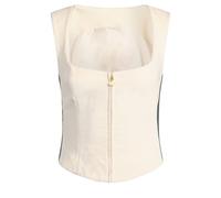 ADIDAS ORIGINALS Top 'VELVET CORSET' negro / blanco XXS negro / blanco