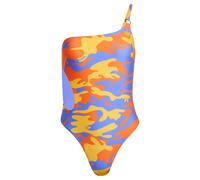 ADIDAS ORIGINALS Traje de baño 'Graphic' azul cobalto / azul paloma / amarillo oscuro / naranja oscuro S azul cobalto / azul paloma / amarillo oscuro / naranja oscuro