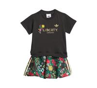 ADIDAS ORIGINALS Vestido 'Adidas Originals x Liberty London' oro / esmeralda / rojo / negro 74 oro / esmeralda / rojo / negro
