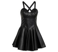 ADIDAS ORIGINALS Vestido 'Adidas x Jeremy Scott' negro / blanco 40 negro / blanco