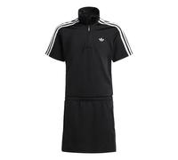 ADIDAS ORIGINALS Vestido 'Firebird' negro / blanco 140xTallas normales negro / blanco