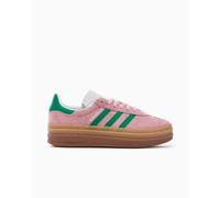 adidas Originals Women's Gazelle Bold Verde,Rosa 37 1/3