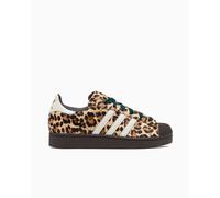 adidas Originals Women's Superstar II "Leopard" Beige,Marrón,AnimalPrint 40 2/3