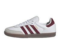 ADIDAS ORIGINALS Zapatillas deportivas bajas 'Samba' greige / rojo vino / blanco 36 greige / rojo vino / blanco
