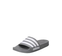 ADIDAS ORIGINALS Zapatos abiertos 'Adilette' gris oscuro / blanco 40,5-41 gris oscuro / blanco