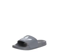 ADIDAS ORIGINALS Zapatos abiertos 'Adilette Lite' gris / blanco, Talla 36,5-37