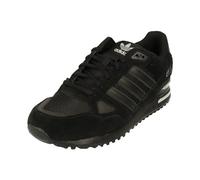 adidas Originals ZX 750 Hombre Trainers Sneakers (UK 10 US 10.5 EU 44 2/3, Black Black Silver GW5531)