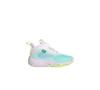 adidas Unisex niños Ownthegame 3.0 Shoes, Flash Aqua/Bliss Lilac/FTWR White, 31 EU