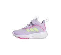 adidas OWNTHEGAME 3.0 Shoes, Zapatillas de Baloncesto Unisex niños, Ice Lavender/Lucid Lemon/Powder Plum, 34 EU