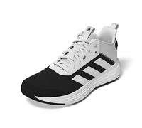 adidas Ownthegame Shoes, Zapatillas de Baloncesto Hombre, Footwear White/Carbon Black, 42 EU