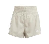 adidas Pacer - Pantalón Corto de Entrenamiento para Mujer, 3 Rayas, Talle Alto, Talla XS, 7,6 cm