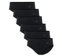 adidas Pack de 6 Slips Activos Seamless Sport, Hipster Negro