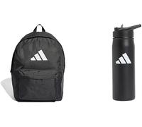 adidas pack de vuelta al cole de mochila Classic 3 y botella de agua de metal 0.6L