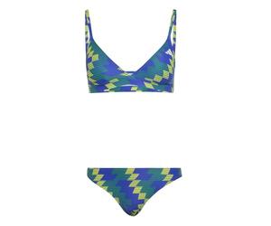 adidas Padded Football-Inspired 2-Way Strap Triangle Bikini Set Juego de Bikini Mujer