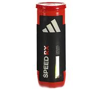 Tubo de 3 pelotas de pádel presurizadas Adidas Speed RX Talla única