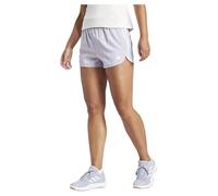 adidas Pantalón Corto de Entrenamiento Pacer para Mujer, Talle Alto, 3 Rayas, Talla XL, 5 Pulgadas